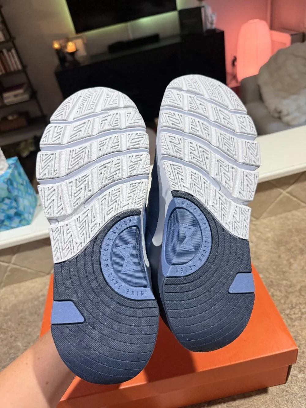 Nike Free Metcon 7 Training Shoes – Indigo Storm / Football Grey – NIB Size 12.5